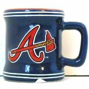 Atlanta Braves Ceramic Shot Glasses (Set of 2) Sports