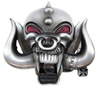 Heavy Metal Spiked Demon Belt Buckle Motorhead Clothing
