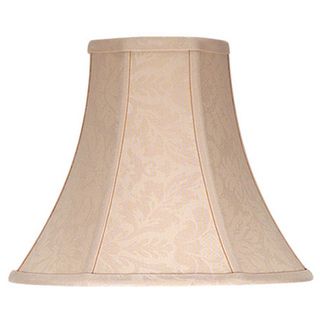 Cal Lighting Bell Floral Design Fabric Lamp Shade