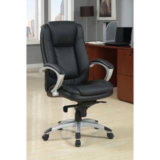 Enitial Lab Luxurious Adjustable Padded Leatherette Office Chair