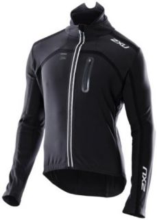 2XU Mens Sub Zero Cycle Jacket,Black/Black,Medium
