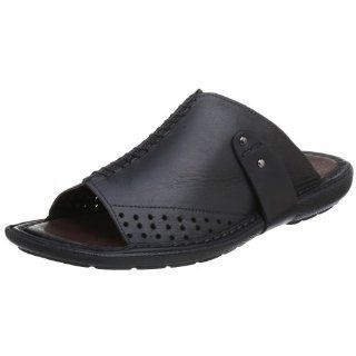 Bacco Bucci Mens Hull Sandal,Black,7 D US Shoes