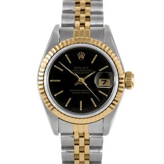 Pre owned Rolex Womens Two tone Datejust Watch