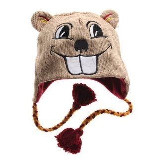 NCAA Minnesota Golden Gophers Mascot Knit Beanie Sports