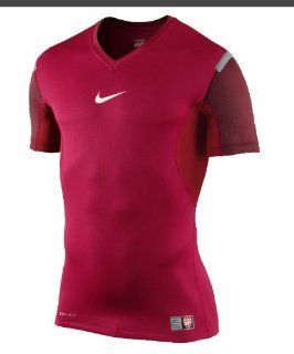 Nike Pro Mens Vapor Arsenal Soccer Shirt Red Size L