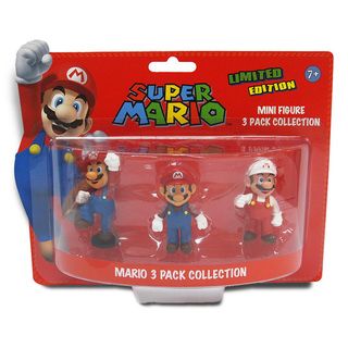 Super Mario Brothers 2 inch Mario Mini figure Set
