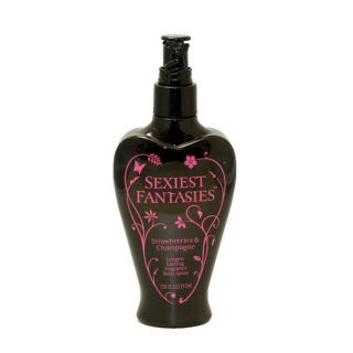 Sexiest Fantasies Womens 7.35 ounce Strawberries & Champagne Body