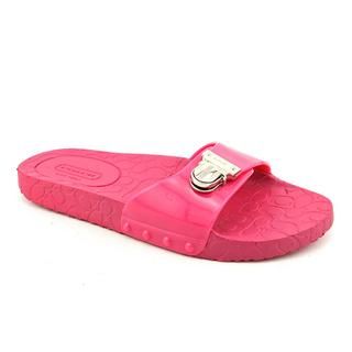 Coach Womens Cybel Jelly Rubber Sandals (Size 5)