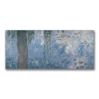 Claude Monet Waterlillies Morning II Canvas Art