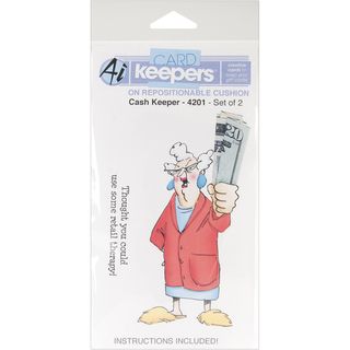 Art Impressions Cash Keepers Cling Rubber Stamp Cash Keeper