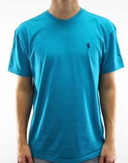 Polo Ralph Lauren Mens Crew Neck T Shirt Blue Short Sleeve