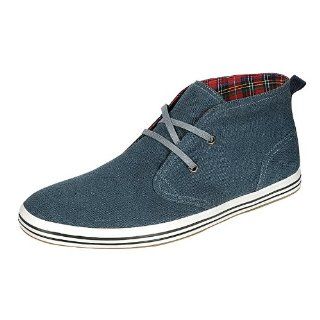 Arider AR3081 Mens High Top Casual Shoes   Navy Shoes