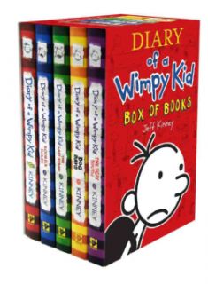 Diary of a Wimpy Kid Box of Books (Hardcover)