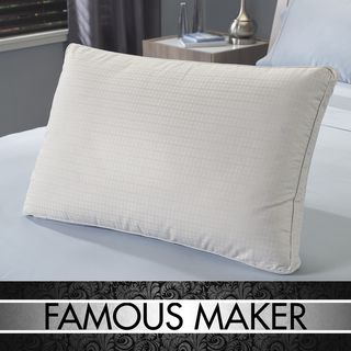 Famous Maker 300 Thread Count Luxury White Down Pillow