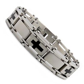 Stainless Steel Resin Crosses Bracelet Today $27.49 4.8 (6 reviews
