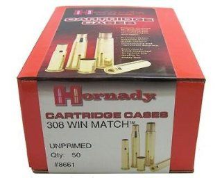 Hornady Unprimed 308 Winchester Match Cartridge Case