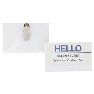 Badge Holders, Clip Style, (Box of 100)
