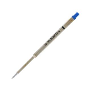 Waterman Blue Medium Ballpoint Pen Refills (Pack of 6)