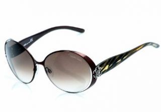Roberto Cavalli Womens RC535 Round Sunglasses,Dark Brown