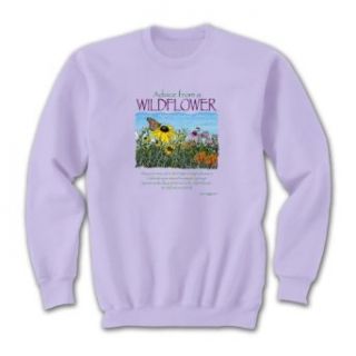 Advice From A Wildflower ~ Lavender Sweatshirt Clothing