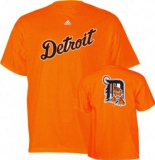 Detroit Tigers Orange Primetime T Shirt   X Large