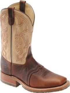 Double H Boot   Mens   11 Bison Roper Shoes