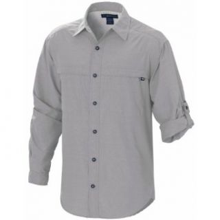 ExOfficio Tripr Long Sleeve Shirt,Pebble,Medium Clothing