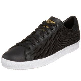 Mens Rod Laver Fashion Sneaker,Black/Black/Metallic Gold,7.5 D Shoes