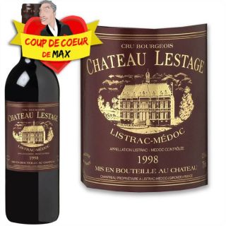 Château Lestage 1998   Vin rouge   Bordeaux   Listrac Médoc   Cru