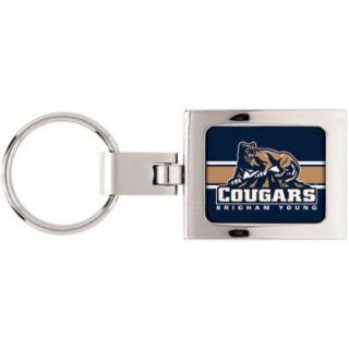 Byu Cougars Official Logo Domed Key Ring Sports