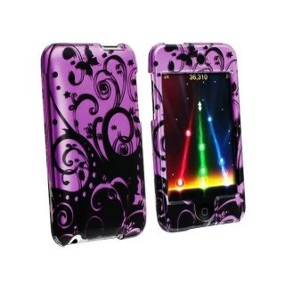 Purple/ Black Swirl Case for Apple iPod Touch
