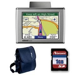 Garmin Nuvi 350 GPS Unit w/ Case & 1 GB SD Card (Refurbished