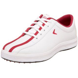  Callaway Womens Turf Cruiser Golf Shoe,White/Red,5 M US Shoes