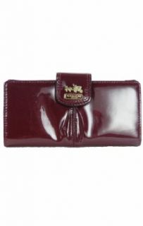 Coach Madison Patent Leather Skinny Credit Card Wallet