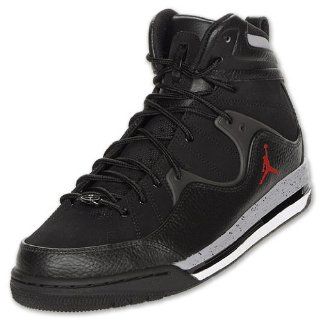 Jordan Hoop TR 97 Shoe, BlackVarsity Red/Cement Grey/White Shoes