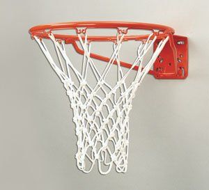 Bison Universal Plate Front Mount Basketball Rim Sports