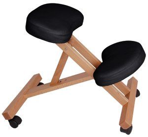 New Wooden Ergonomic Kneeling Posture Chair Computer
