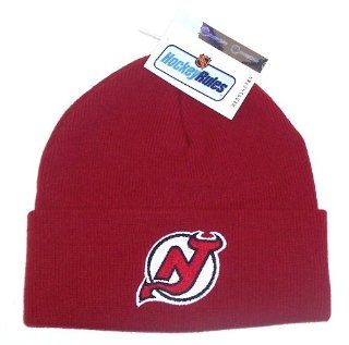 New Jersey Devils Cuff Knit Beanie Hat Cap Sports