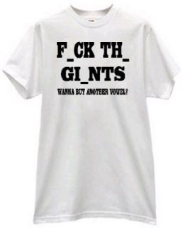 Hangman Game Anti Giants Hardcore Baseball Fan T Shirt