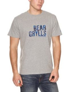 Bear Grylls by Craghoppers Mens Camo Logo Short Sleeve T