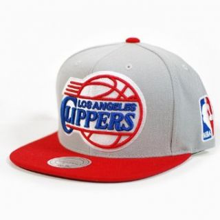 Los Angeles Clippers Mitchell & Ness Gray XL Logo Snapback
