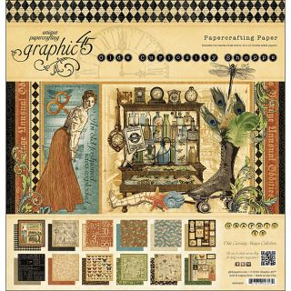 Graphic 45 Olde Curiosity Shoppe Double sided Paper Pad