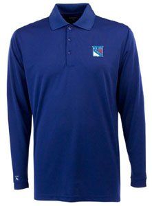 New York Rangers Long Sleeve Polo Shirt (Team Color