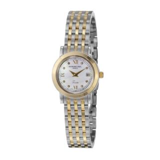 Raymond Weil Womens Toccata Two tone Steel Quartz Diamond Watch