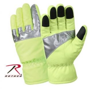 Safety Green Gloves W/reflective 3m Tape (X Large