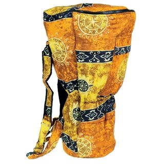 Yellow Celestial Djembe Drum Backpack Bag (Indonesia)