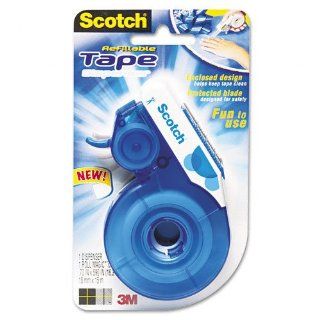 Scotch Enclosed Design Desktop Squeeze Tape Dispenser, 1