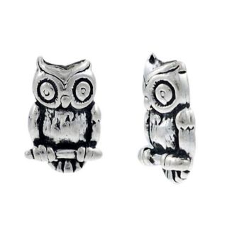 Silver Owl Stud Earrings Today $15.49 4.5 (13 reviews)