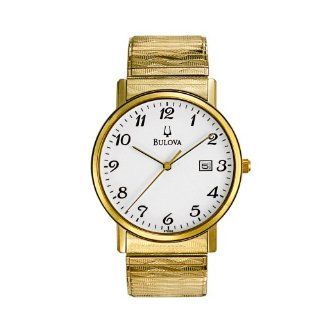 Bulova Mens 97B104 Calendar Expansion Bracelet Watch Watches 