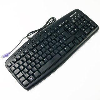 Microsoft Keyboard 500 (3 Pack) 104 Key Wired PS/2 Black